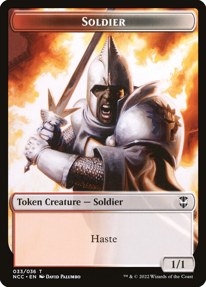Soldier (New Capenna Commander Tokens #33)