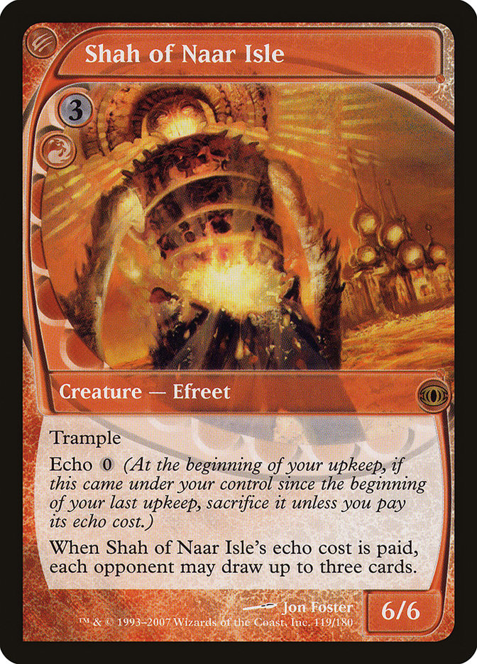 Shah of Naar Isle (Future Sight #119)