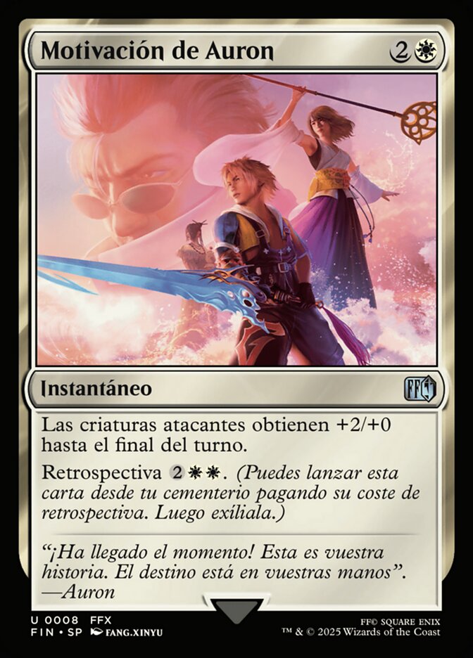 Motivación de Auron