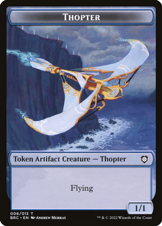 Thopter (The Brothers' War Commander Tokens #6)