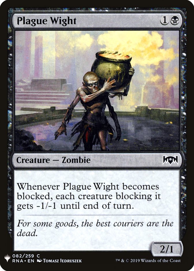 Plague Wight (The List #RNA-82)