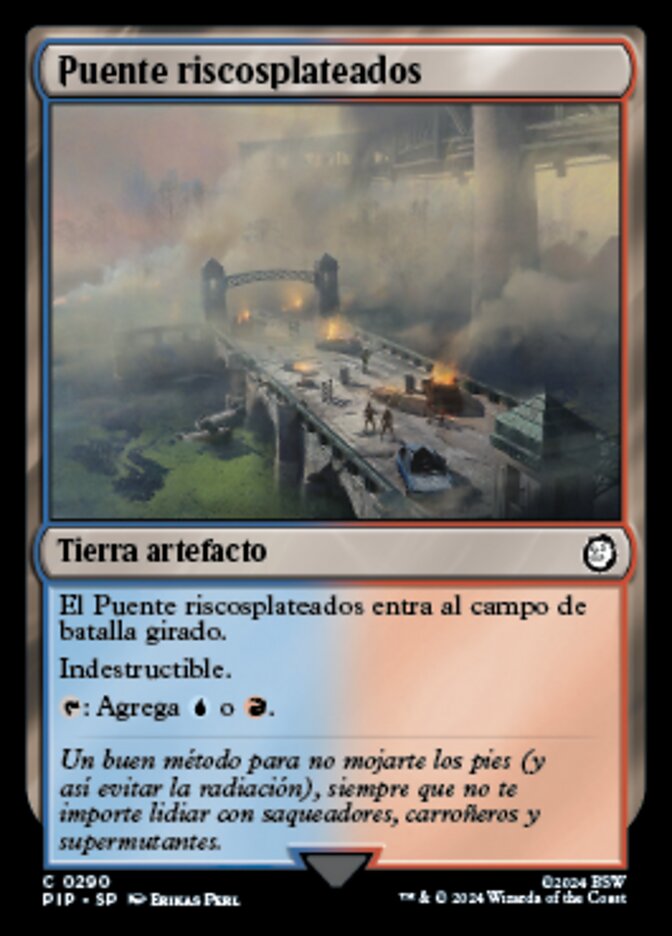 Puente riscosplateados