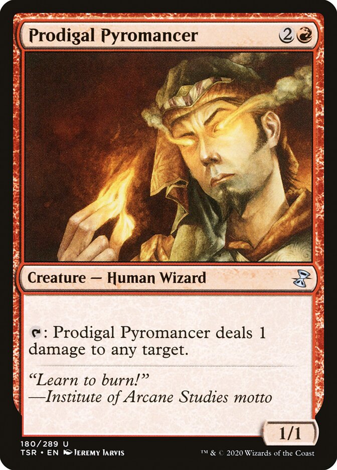 Prodigal Pyromancer (Time Spiral Remastered #180)