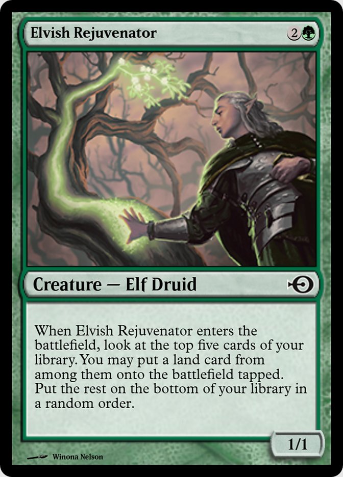 Elvish Rejuvenator (Magic Online Promos #69258)