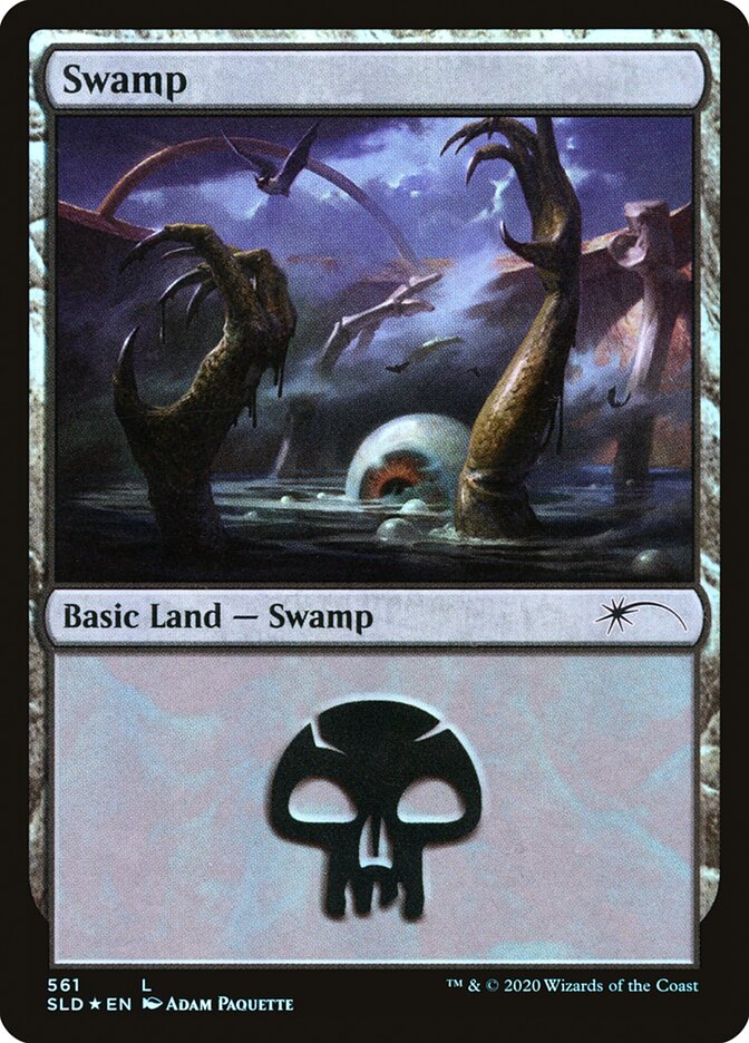Swamp · Secret Lair Drop (SLD) #561 · Scryfall Magic: The 