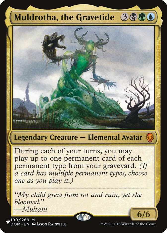 Muldrotha, the Gravetide (The List #DOM-199)