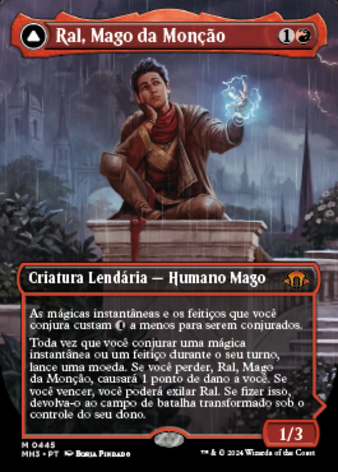 Ral, Monsoon Mage // Ral, Leyline Prodigy (Modern Horizons 3 #445)