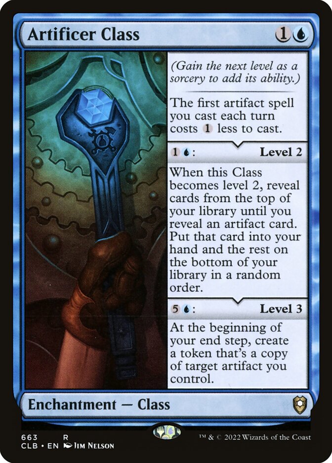 Artificer Class (Commander Legends: Battle for Baldur's Gate #663)