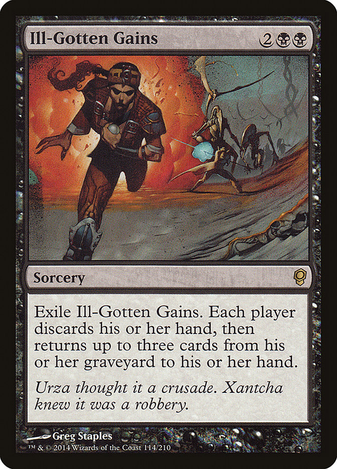 Ill Gotten Gains · Conspiracy (CNS) #114 · Scryfall Magic The Gathering