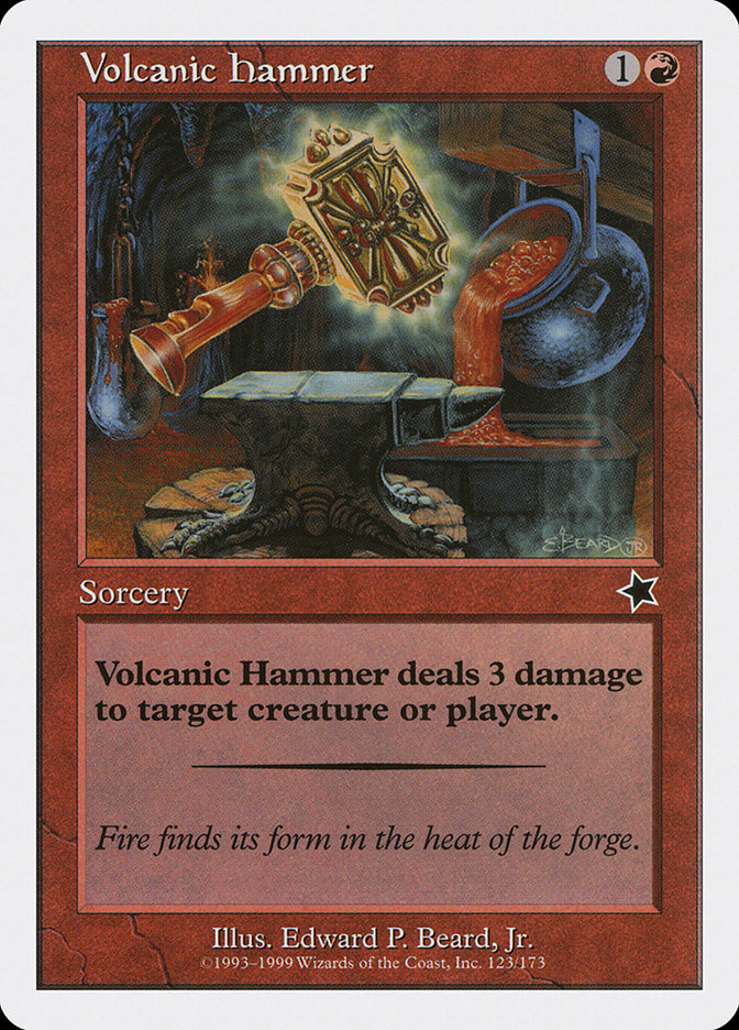 Volcanic Hammer (Starter 1999 #123)