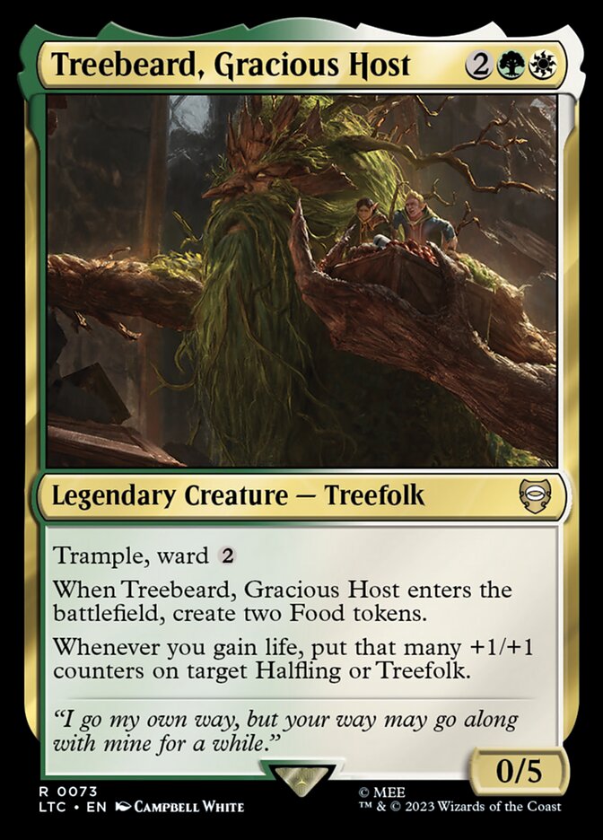 Treebeard, Gracious Host (Tales of Middle-earth Commander #73)