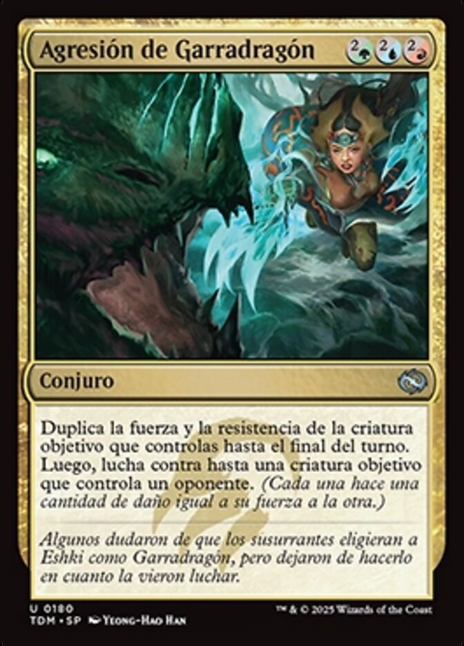 Agresión de Garradragón