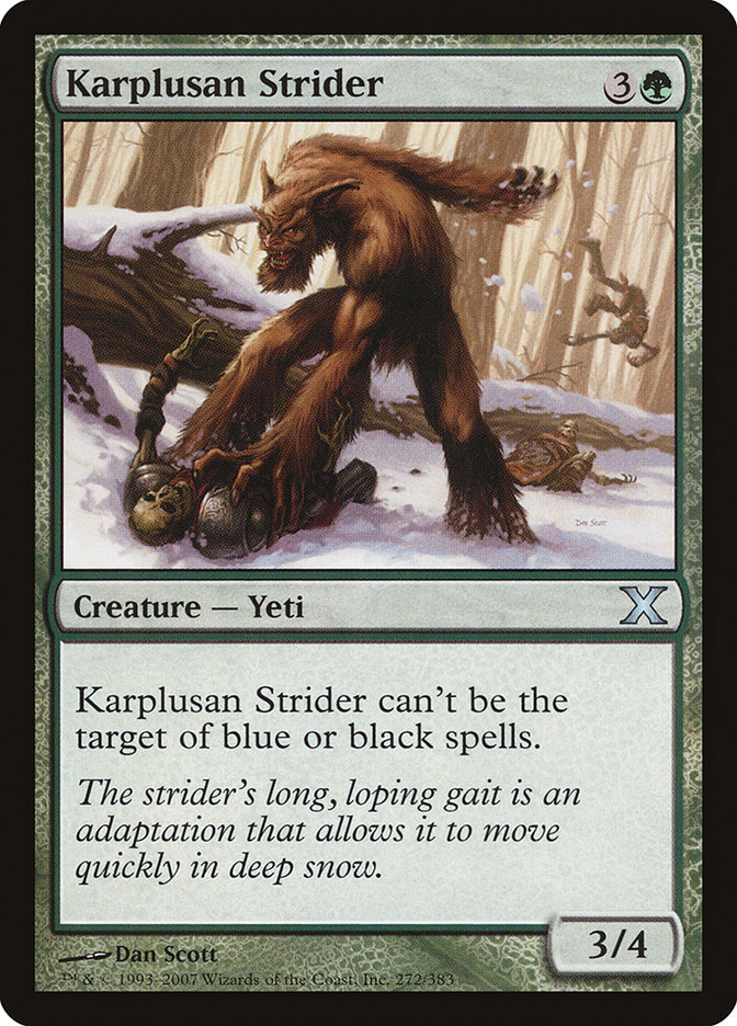 Karplusan Strider (Tenth Edition #272)
