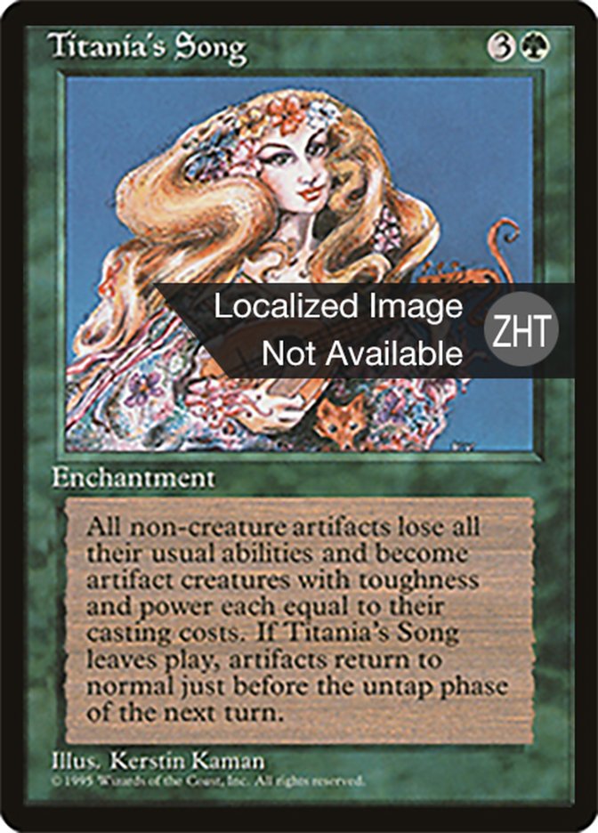 Titania's Song (Fourth Edition Foreign Black Border #276)