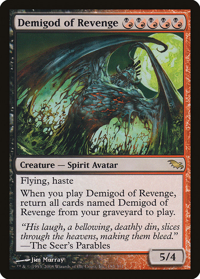 Demigod of Revenge (Shadowmoor #183)