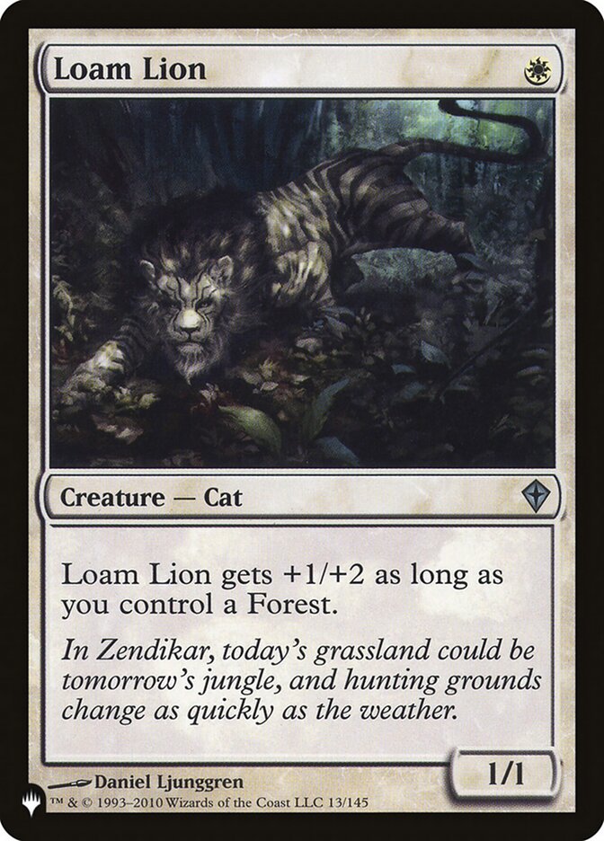 Loam Lion (The List #WWK-13)