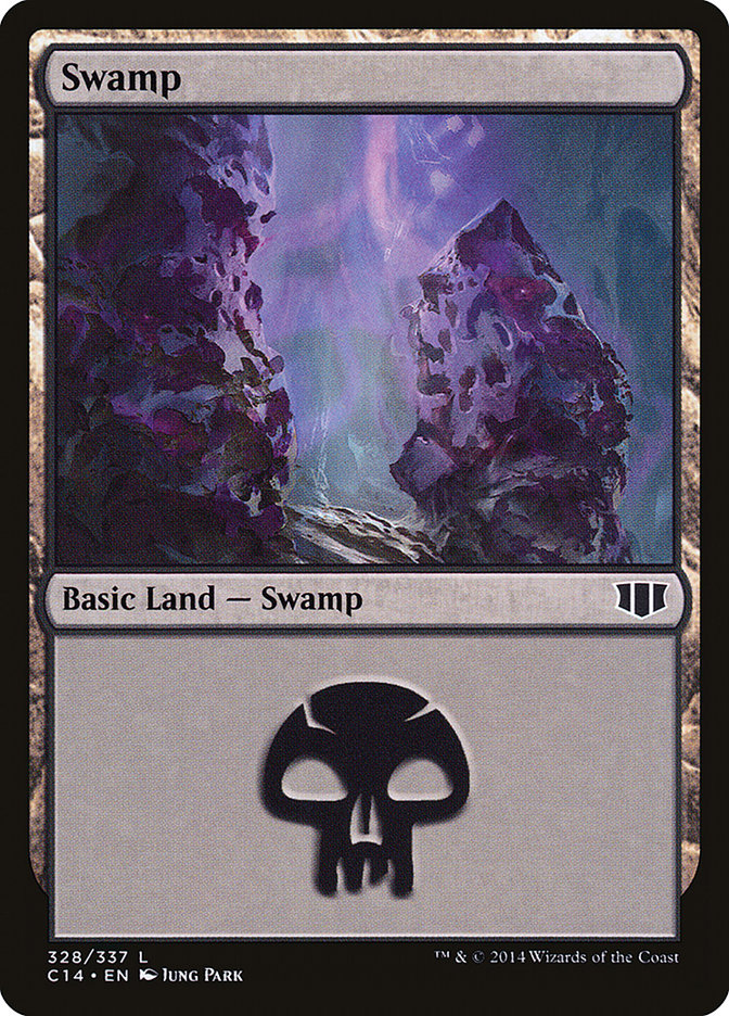 Swamp (Commander 2014 #328)