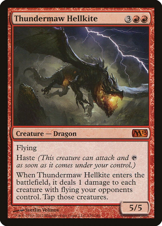 Thundermaw Hellkite (Magic 2013 #150)