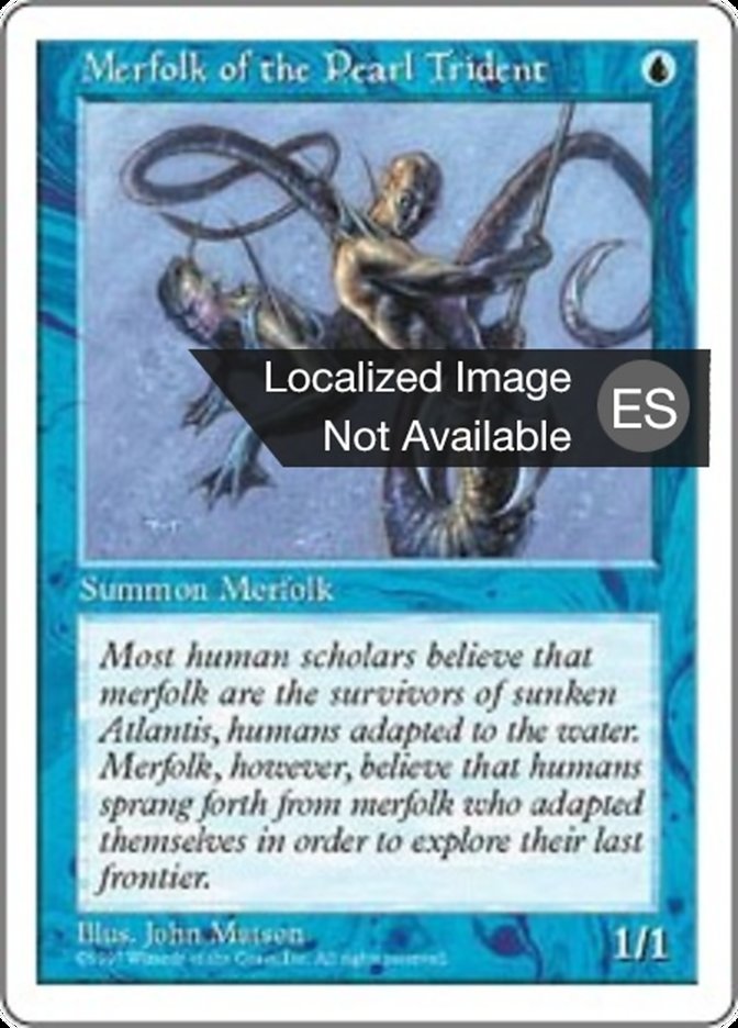Merfolk of the Pearl Trident (Fifth Edition #104)