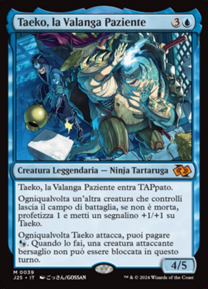 Taeko, la Valanga Paziente