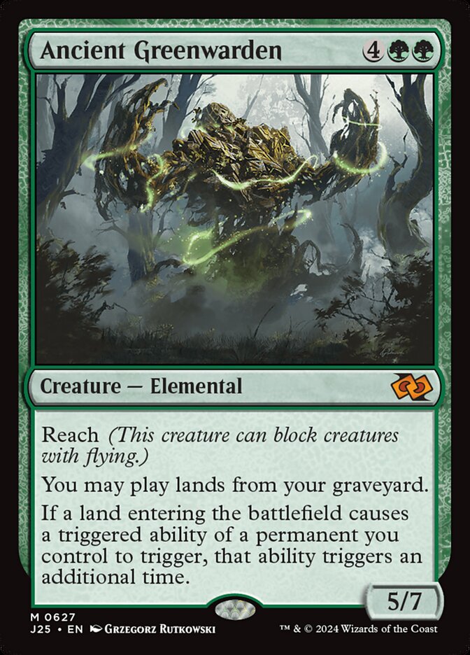 Ancient Greenwarden (Foundations Jumpstart #627)