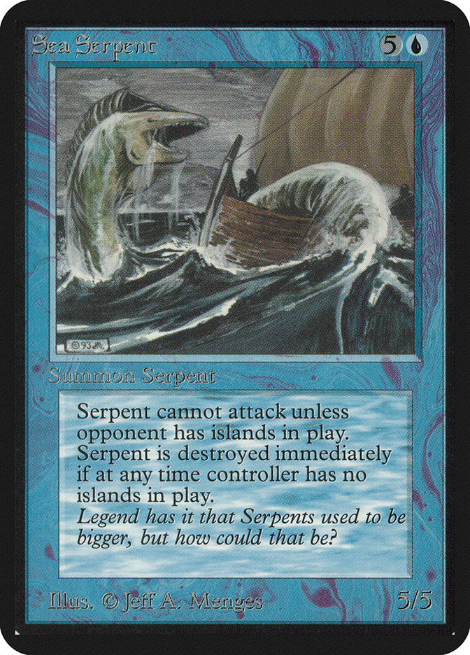 Sea Serpent (Limited Edition Alpha #76)