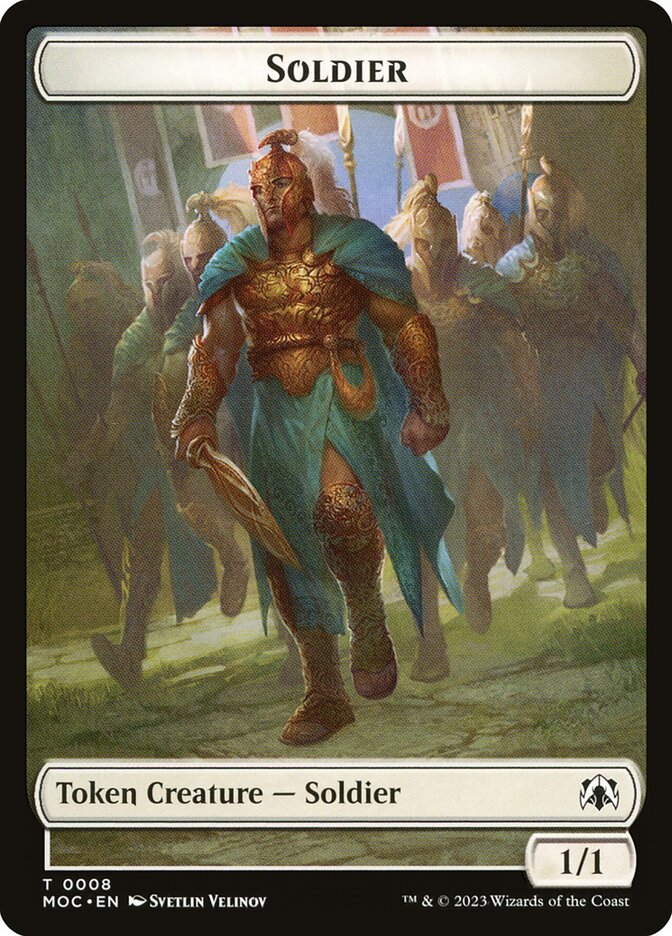 Soldier (March of the Machine Commander Tokens #8)