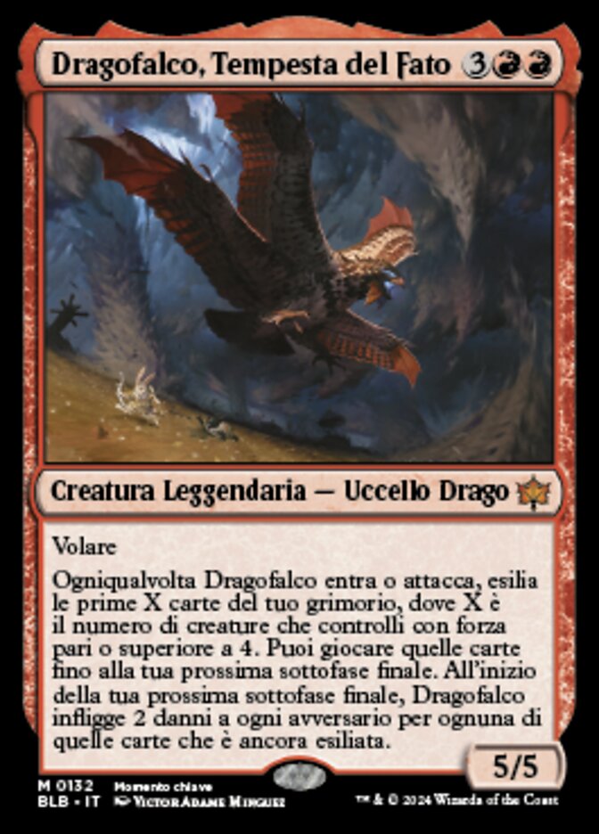 Dragofalco, Tempesta del Fato