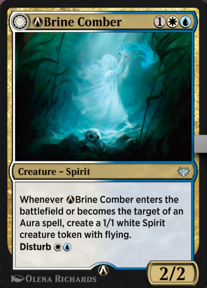A-Brine Comber // A-Brinebound Gift (Innistrad: Crimson Vow #A-233)