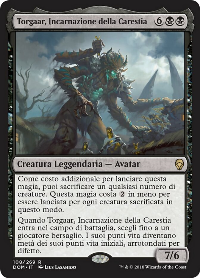 Torgaar, Famine Incarnate (Dominaria #108)