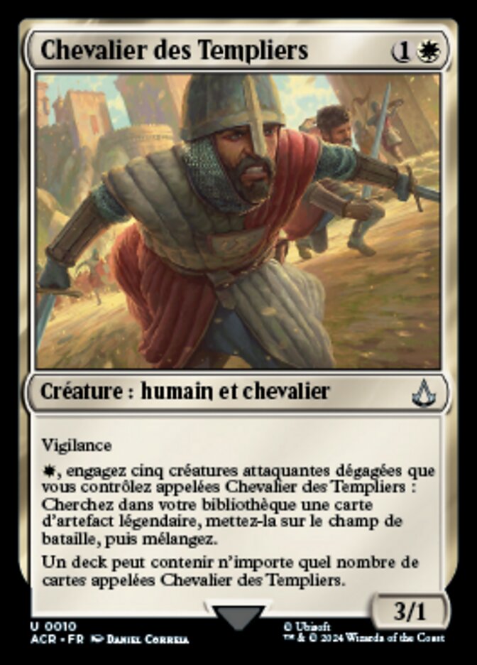 Chevalier des Templiers