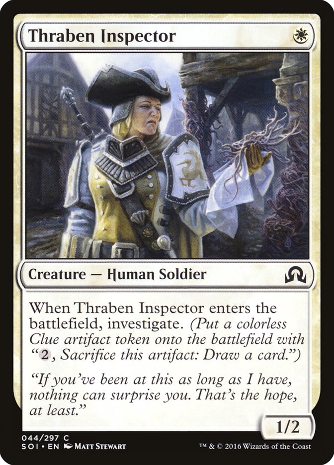 Thraben Inspector (Shadows over Innistrad #44)