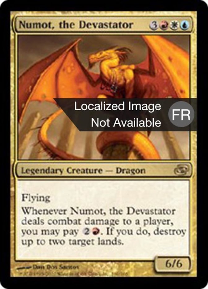 Numot, the Devastator (Planar Chaos #160)