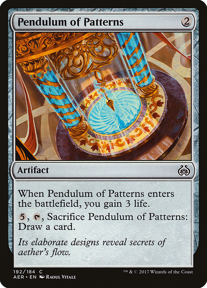 Pendulum of Patterns (Aether Revolt #192)