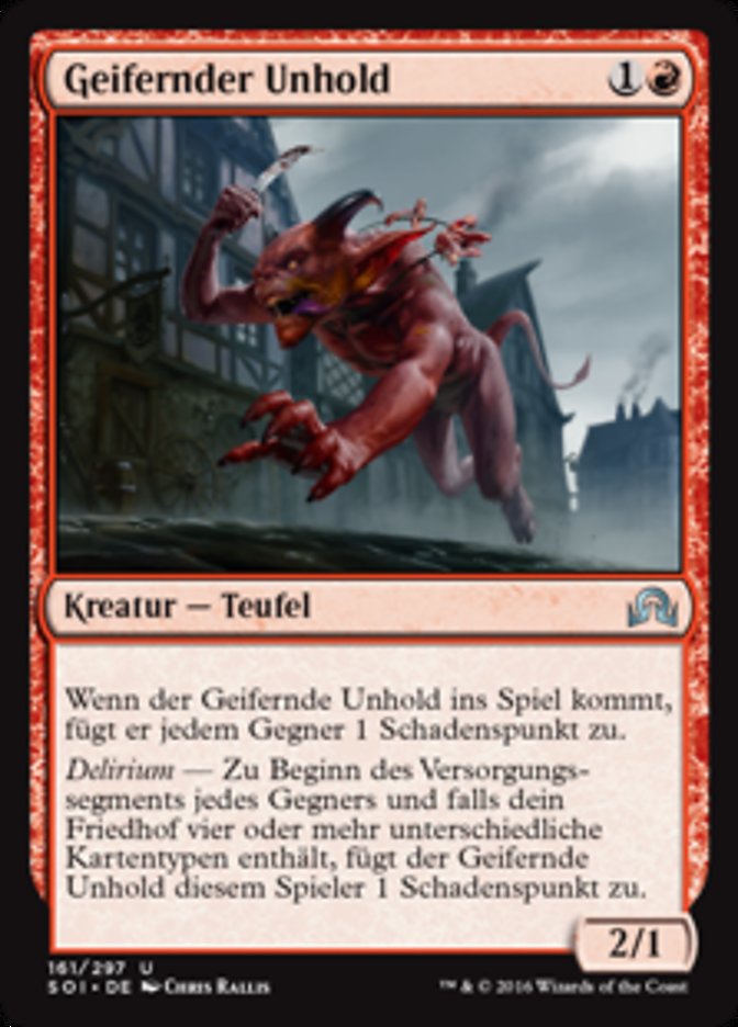 Gibbering Fiend (Shadows over Innistrad #161)