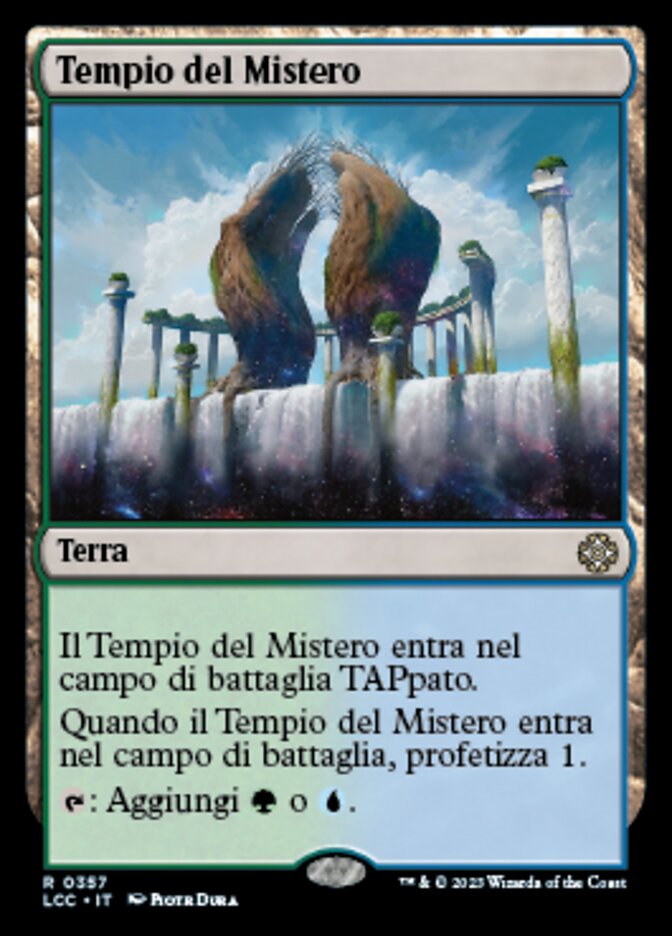 Temple of Mystery (The Lost Caverns of Ixalan Commander #357)