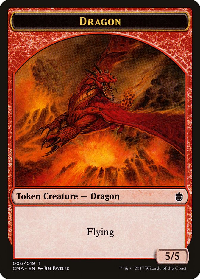 Dragon (Commander Anthology Tokens #6)