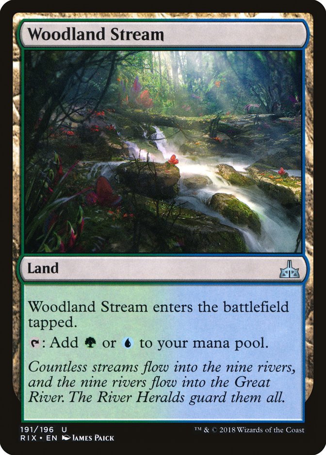 Woodland Stream (Rivals of Ixalan #191)