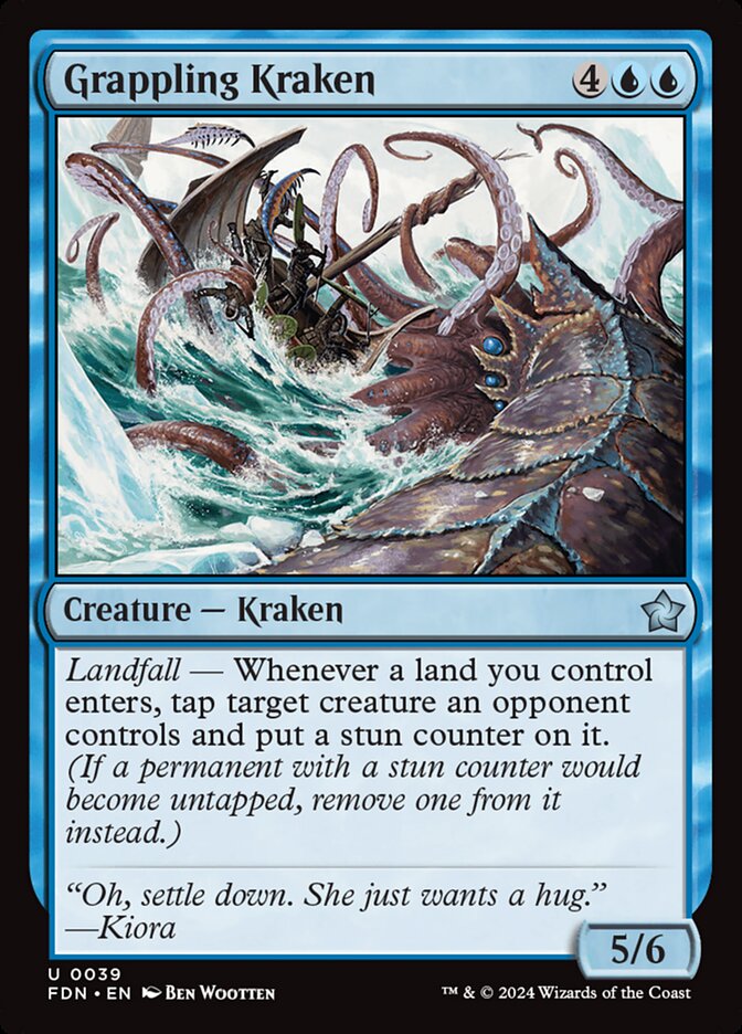 Grappling Kraken (Foundations #39)