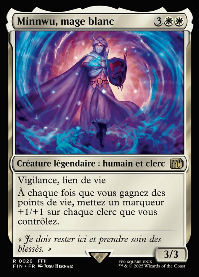 Minnwu, mage blanc