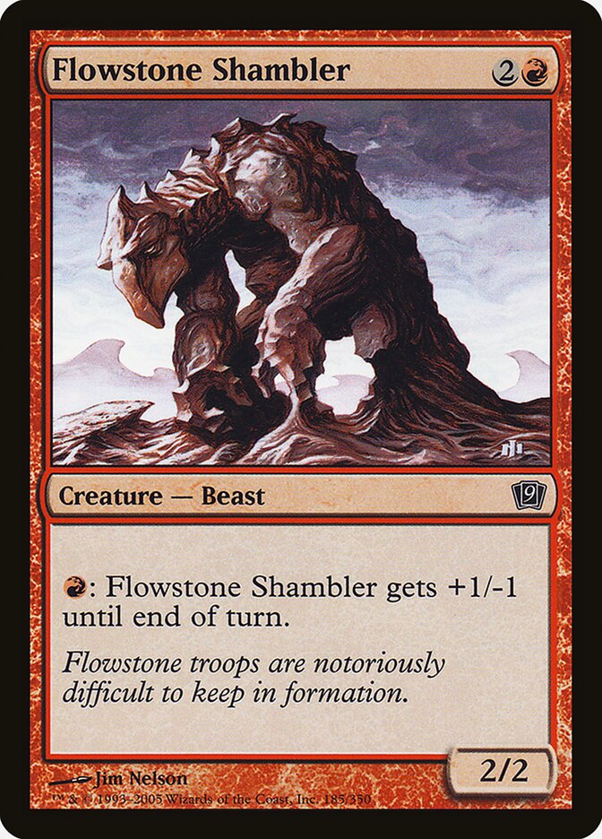 Flowstone Shambler (Ninth Edition #185★)