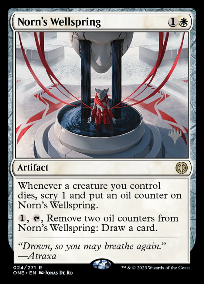 Norn's Wellspring (Phyrexia: All Will Be One Promos #24p)