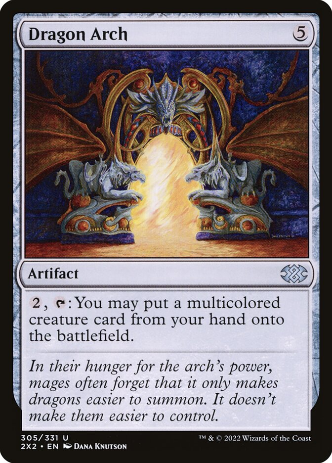 Dragon Arch (Double Masters 2022) Magic: The Gathering