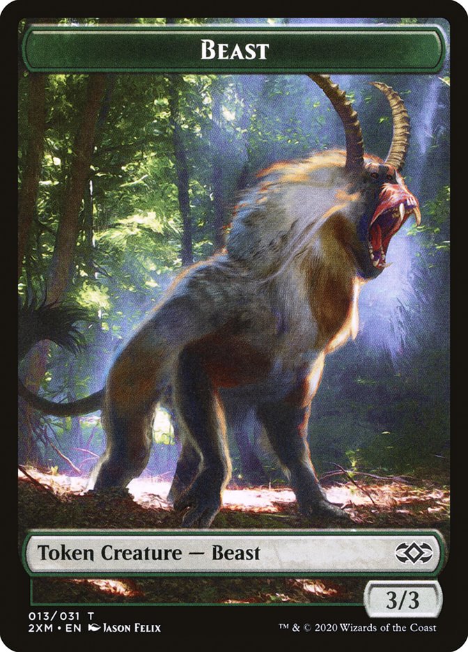 Beast (Double Masters Tokens #13)