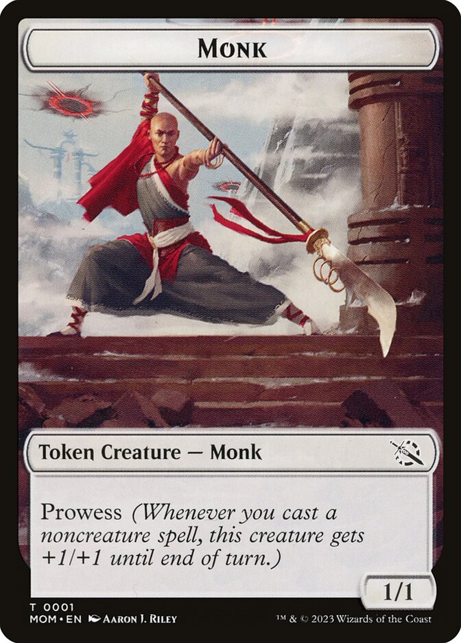 Monk (March of the Machine Tokens #1)