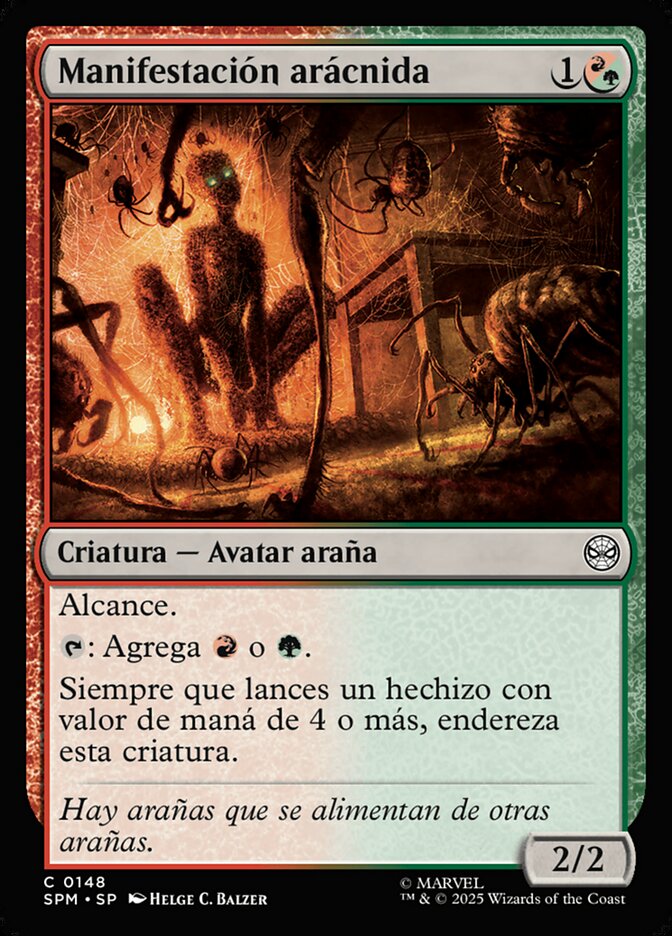 Manifestación arácnida