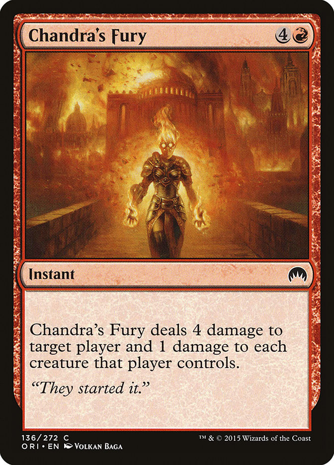 Chandra's Fury (Magic Origins #136)