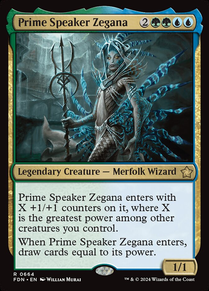 Prime Speaker Zegana (Foundations #664)