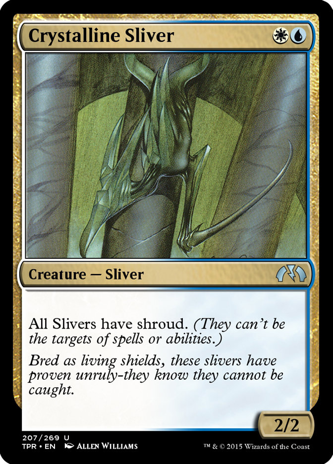 Crystalline Sliver · Tempest Remastered Tpr 207 · Scryfall Magic The Gathering Search