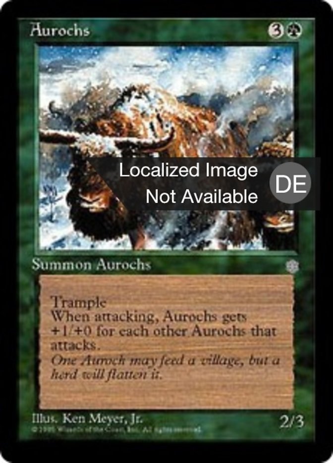 Aurochs (Ice Age #225)
